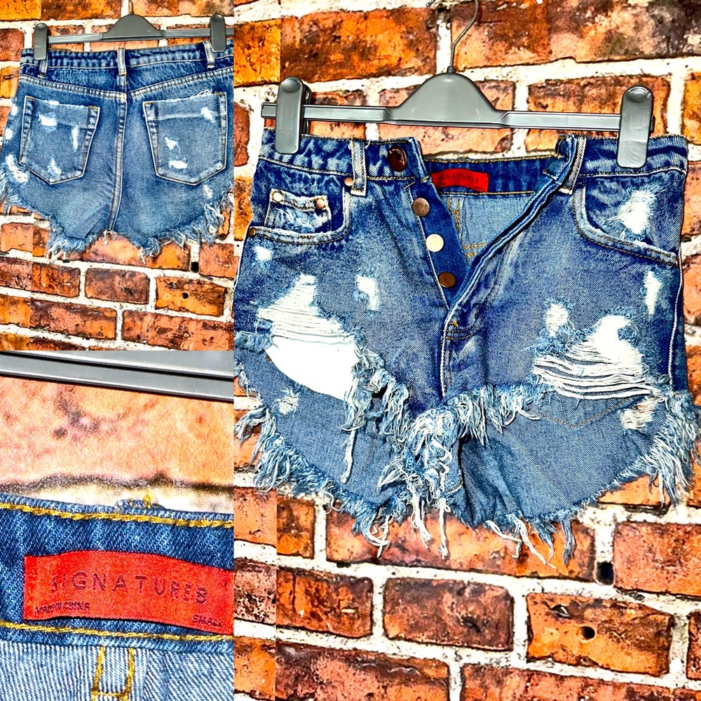 Summer Jean shorts,size lg